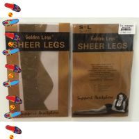 ถุงน่องขาเนียน ถุงเท้ากันลื่น ถุงน่อง GOLDEN LEGS สี 09 (สีน้ำผึ้ง) ถุงน่องตาข่าย