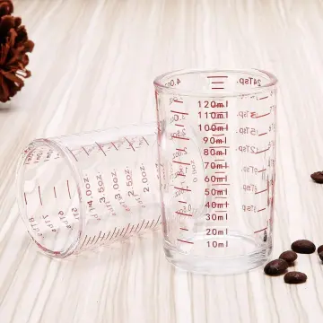 70ml Mini Glass Measuring Cup with handle 2 oz Shot Glass Espresso