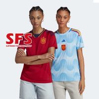 shot goods 【SFS】Top Quality 2022-23 WC Spain Women Football Jersey Soccer Jerseys T-shirt Sports Jerseys Loose Fans Version S-2XL