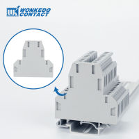 100Pcs DG-UKK35 End Barrier แผ่นสำหรับ UKK3 UKK5 UK Double Level Din Rail Terminal Block อุปกรณ์เสริม DG-UKK 35ฝาครอบ