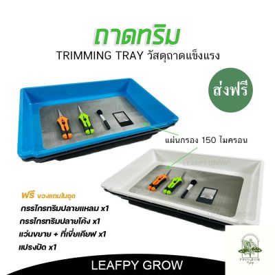 [ready stock][ส่งฟรี] Trimming tray ถาดทริมดอก ทริมสมุนไพร กรองเคียฟ ใช้สำหรับทริมดอกไม้มีบริการเก็บเงินปลายทาง