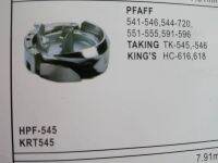 ตะขอ545 Pfaff สำหรับ7.91มม.