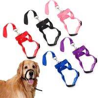 Pet Gentle Leader No Pain No Pull Control Training Leash Adjustable Harness Nose Reign Nylon Dog Head Collar Dog Training Halte Leashes