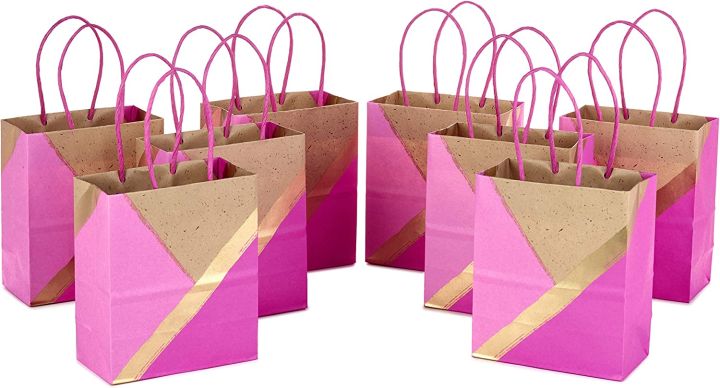 Hallmark Small Hot Pink Gift Bag