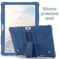 Tablet Case For Samsung Galaxy Tab 10 Inch Protective Cover Universal Built-in Bracket Silicone Cover Tablet Computer Cover