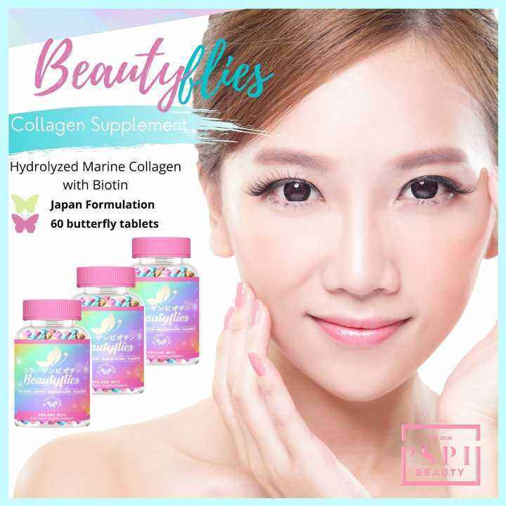 [KACC] BEAUTYFLIES Hydrolyzed Collagen Hyaluronic Acid Biotin ...