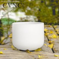 【hot】❂ CVNC 8 Inch Frosted Singing Bowl for Sound Healing with Mallet