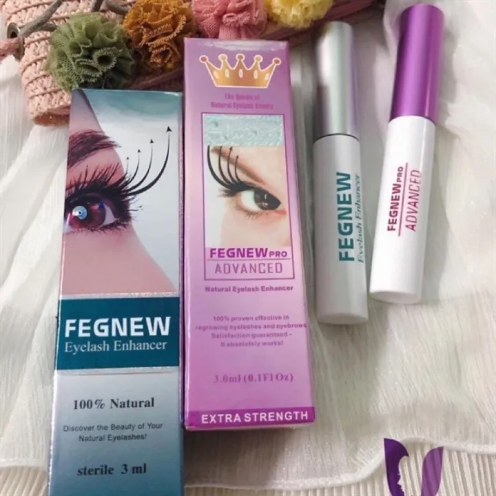 Combo Dưỡng Mi Feg Pro Advanced & Feg Eyelash (Ngày & Đêm) Enhancer Dưỡng Chất Thẩm Thấu Nhanh & Bảo Vệ Mi Khỏi Tia UV