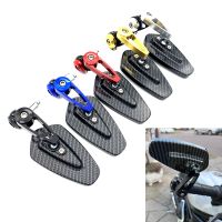 ℡✻ Motorcycle mirror 7/8 22mm moto handlebar end side rearview mirror for For Kawasaki Z125 pro Z650 Z750 Z800 Z900 Z1000 ER6N ER6