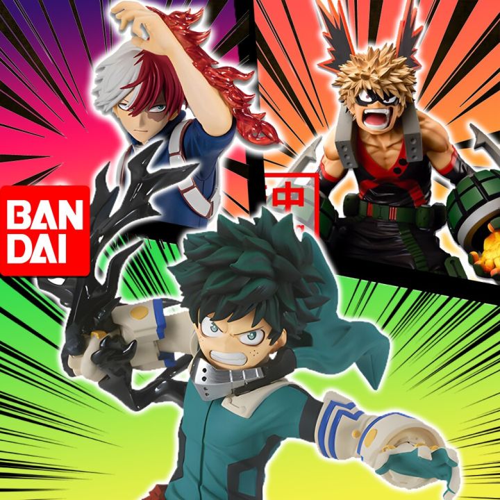 Bandai Anime Heroes - My Hero Academia - All Might Deku Bakugo