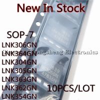 10PCS / LOT LNK304GN LNK305GN LNK306GN LNK354GN LNK362GN LNK363GN LNK364GN SOP-7 SMD ชิปการจัดการพลังงานใหม่ในสต็อกเดิม