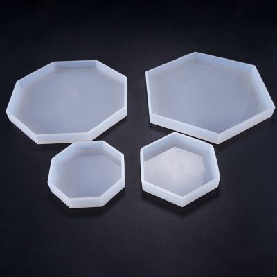 [COD] Epoxy mold handmade variety of diamond-shaped coasters crystal glue size silicone