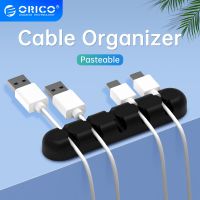 ORICO Cable Organizer Silicone USB Cable Winder Desktop Tidy Management Clips Cable Holder for Mouse Headphone Wire Organizer Cable Management