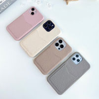 Mp เคสโทรศัพท์ [i14]ในไทยเคสสำหรับ IPhone case เคสไอโฟน เคสหนังมินิมอลใส่บัตรมุมแหลม เคสเสียบบัตร 11-14,14Pro,14Promax เคสสวยๆ ส่งฟรี