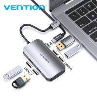 Vention ฮับ USB Hub C เป็น USB 3.0 หลายช่อง พร้อมที่ชาร์จ PD 100W สําหรับอะแดปเตอร์ Samsung Galaxy USB-C