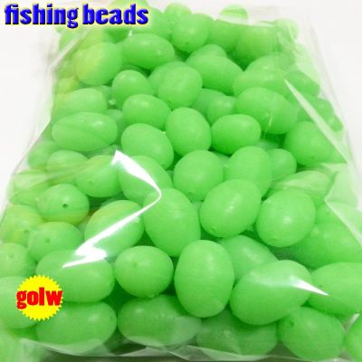 fihsing plastic luminous fishing beads glow in the dark 2*3 3*4----12*16mm more size choose Accessories