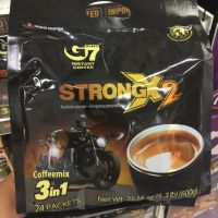 กาแฟเวียดนาม G7 Strong เข้มข้นสองเท่า 24 ซอง