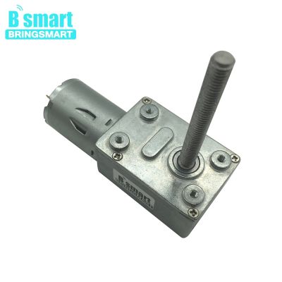 4632-370 12V Volt DC Wormbringsmart Gear Reducer M6 Poros Sekrup Panjang 50 Mm Worm Diarahkan Motor Terbalik pengurangan Motor 4632-370