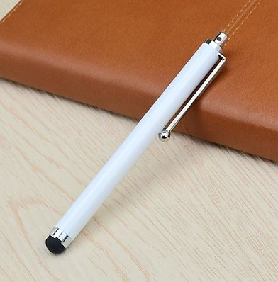 สีขาว Stylus คาปาซิทีฟสไตลัสปากกา Sn สำหรับที่ชาร์จยูเอสบีipad iPhone แท็บเล็ต