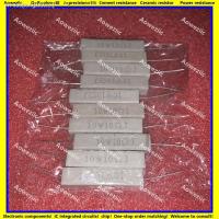 ●✱✖ 10Pcs RX27 Horizontal cement resistor 10W 10 ohm 10 R 10 RJ 10W10RJ 10W10ohm Ceramic Resistance precision 5 Power resistance