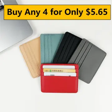 Card Holder Slim Bank Credit Card ID Cards Coin Pouch Case Bag Wallet  Organizer Women Men Thin Business Card Wallet