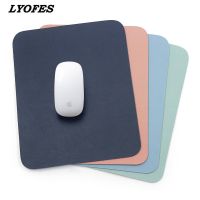 [Lao 6 s mouse pad]แผ่นรองเมาส์ลายน่ารักแผ่นรองเมาส์สองด้าน21X26ซม.,แผ่นรองเมาส์น่ารักที่รองถ้วยหนัง PU กันน้ำสำหรับหนูออฟฟิศ