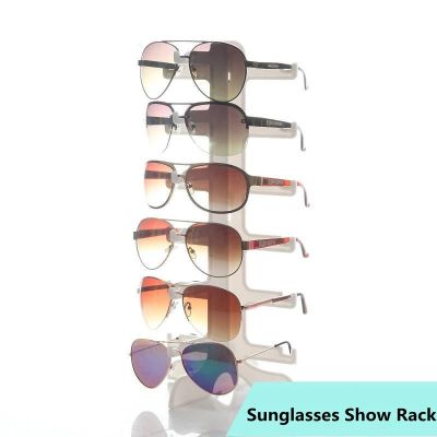 【cw】 Plastic Sunglasses Show Rack Holders Eyeglasses Display Storage Holder Glasses Shelf Organizer Saving ！