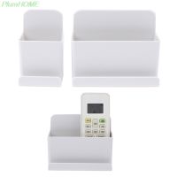 ☂▪ Wall Mounted Organizer Storage Box Remote Control Air Conditioner Storage Case Mobile Phone Plug Holder Stand Container 2 Sizes