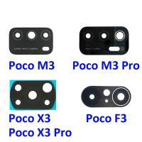 Camera Glass Lens For Xiaomi POCO M3 Pro F3 X3 Redmi 7 Note 7 Mi A2 Back Cameras Rear Cover Phone Repair Part