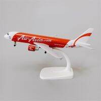 19Cm Lega Metallo Rosso Aria Asia Compagny Airbus 320 Airways Moo Di Aeroplano Diaero Moo W Ruote Regali Di Aero