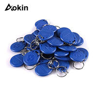 125KHz RFID Key พวงกุญแจ ID Card Token Tag ปุ่มกดสำหรับระบบควบคุมการเข้าออกประตูล็อคความปลอดภัยอ่านอย่างเดียว-dfgdtryrte