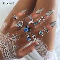 Women Stacking Punk Ring Shiny Finger Ring