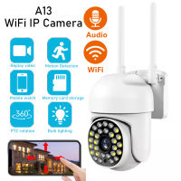 EKLEVA กล้อง IP Wi-Fi A13 1080P 2MP PTZ PTZ กล้องวงจรปิดไร้สายมองเห็นกลางคืนตรวจจับการเคลื่อนไหวกล้องวิทยุตรวจตราสองทางแบบกล้องวงจรปิด