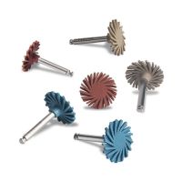 【YF】 3pc Dental Rubber Polisher Composite Resin Polishing Diamond System RA Disc 14mm Wheel Kit Spiral Flex Brush