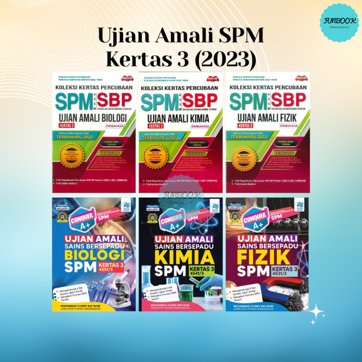 [FUNBOOK] Ujian Amali SPM Kertas 3 (2023) Biologi / Kimia / Fizik ...