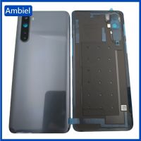 yiqtft For Oneplus Nord 5G Battery Back Cover Rear 3D Glass Door Housing Cover Replace With Camera Lens