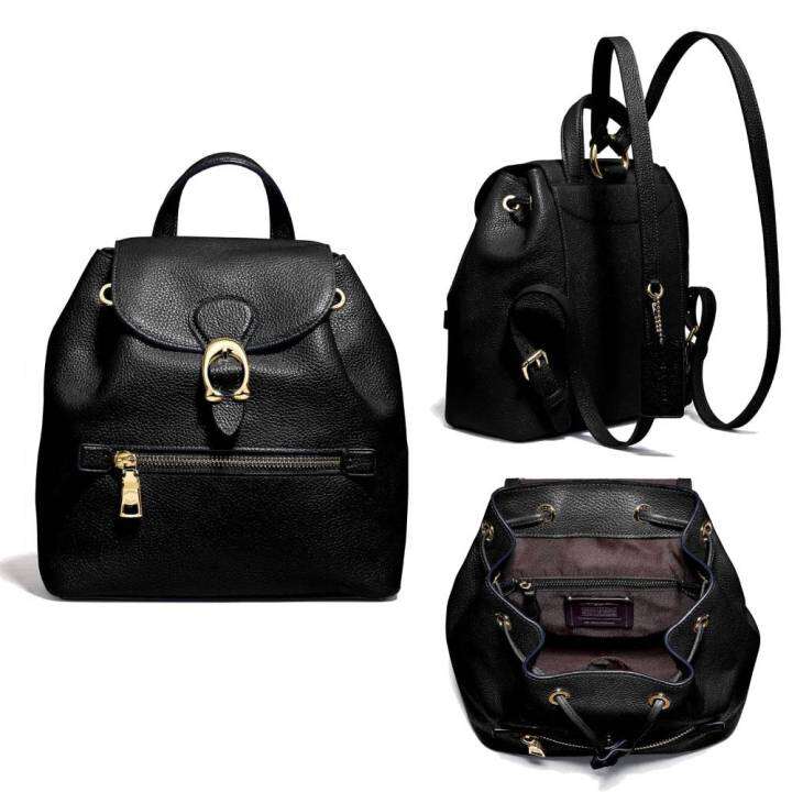 ของแท้ 💯 กระเป๋าเป้ COACH 68555 EVIE BACKPACK 22 (B4BK) Lazada.co.th