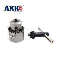 Micro Motor Drill Chucks Clamping 0.3 4mm Jt0 Taper Mounted Chuck With Chuck Key 3.17mm Brass Mini Electric Motor Shaft