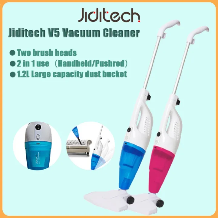 【Spot in Manila】Jiditech V5 Household Vacuum Cleaner Handheld Cleaner