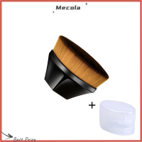 Mecola แปรงรองพื้นกันน้ำคาบูกิ Kuas Rias 6มุมแฟลชเซล,เครื่องสำอางสังเคราะห์เนื้อนุ่มชุดแปรงแต่งหน้าเครื่องแต่งหน้าชนิดเหลวสำหรับผู้หญิง