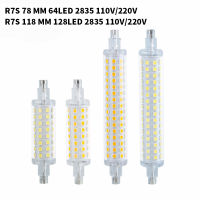 15วัตต์30วัตต์ R7S LED 78มิลลิเมตร118มิลลิเมตรไดโอดสปอตไลโคมไฟ110โวลต์220โวลต์ LEDs R7S Floodlight หลอดไฟประหยัดพลังงานแทนที่ฮาโลเจนแสง SMD 2835