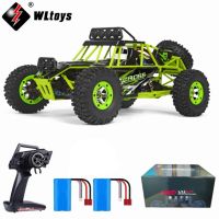 OuYunTingM Wltoys 12428 2.4G ตีนตะขาบ4WD ควบคุมระยะไกลรถ RC ตีนตะขาบ RTR 50กม./ชม. วิทยุบังคับความเร็วสูง Off-รถบั๊กกี้ถนนรถของเล่นรถกระบะ