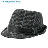 ❒✘✾ Cloth little hat man qiu dong elderly British the wind restoring ancient ways to keep warm with Sir Type fashion plaid hat felt