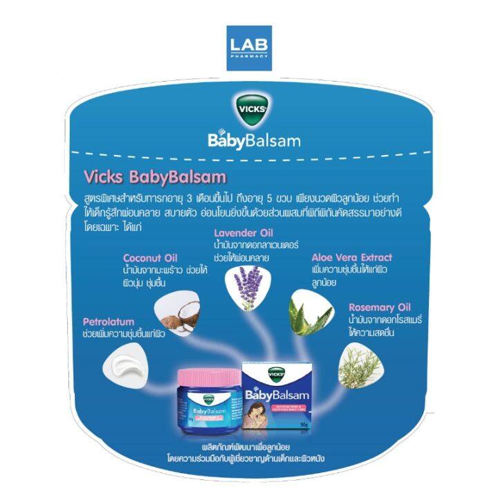 vicks-baby-balsam-50g-วิคส์-เบบี้-บัลแซม-วิคสูตรเบบี้สูตรอ่อนโยน