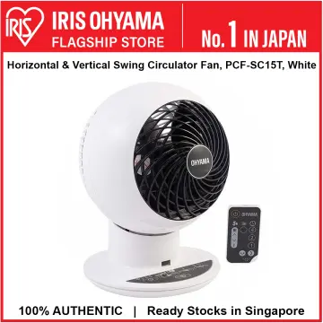 IRIS Ohyama PCF-MKM15 Table Top Japan No.1 Air Circulator Fan at