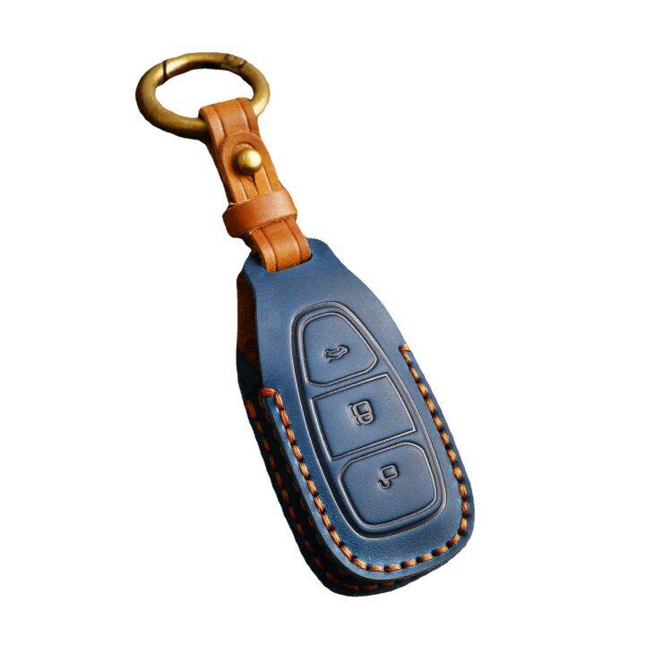 luxury-leather-car-key-case-cover-fob-holder-for-ford-mondeo-fiesta-kuga-st-line-mk3-focus-ecosport-keychin-shell-protection