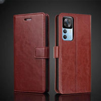 เคสปกหนังเจ้าของบัตร Pu สำหรับ Xiaomi Redmi K50เคสกระเป๋าสตางค์แบบย้อนยุคเคสแบบพับปิดได้เป็นพิเศษ