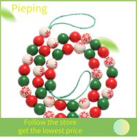 PIEPING อุปกรณ์ประกอบฉาก การตกแต่งบ้าน ของขวัญวันอีสเตอร์ ถาดบ้านไร่ พู่สตริง มาลัยลูกปัดไม้ จี้ห้อย ของตกแต่ง