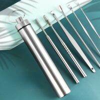 6/8pcs Ear Picking Tool Set Earwax Collector Stainless Steel Ear Wax Removal Curette Ear Cleaning Spoon Care Ear Spoon Cleaner