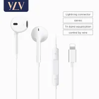  YLV 【รับประกัน 1 ปี】120CM หูฟัง iPhone ของแท้ แบบสาย For Lightning/3.5mm/Type-C หูฟังไอโฟน สำหรับ iPhone 7 8 plus xs xr x 11 12 13Pro Max mini iphone 4 4s 5 5s 6 6s ipad